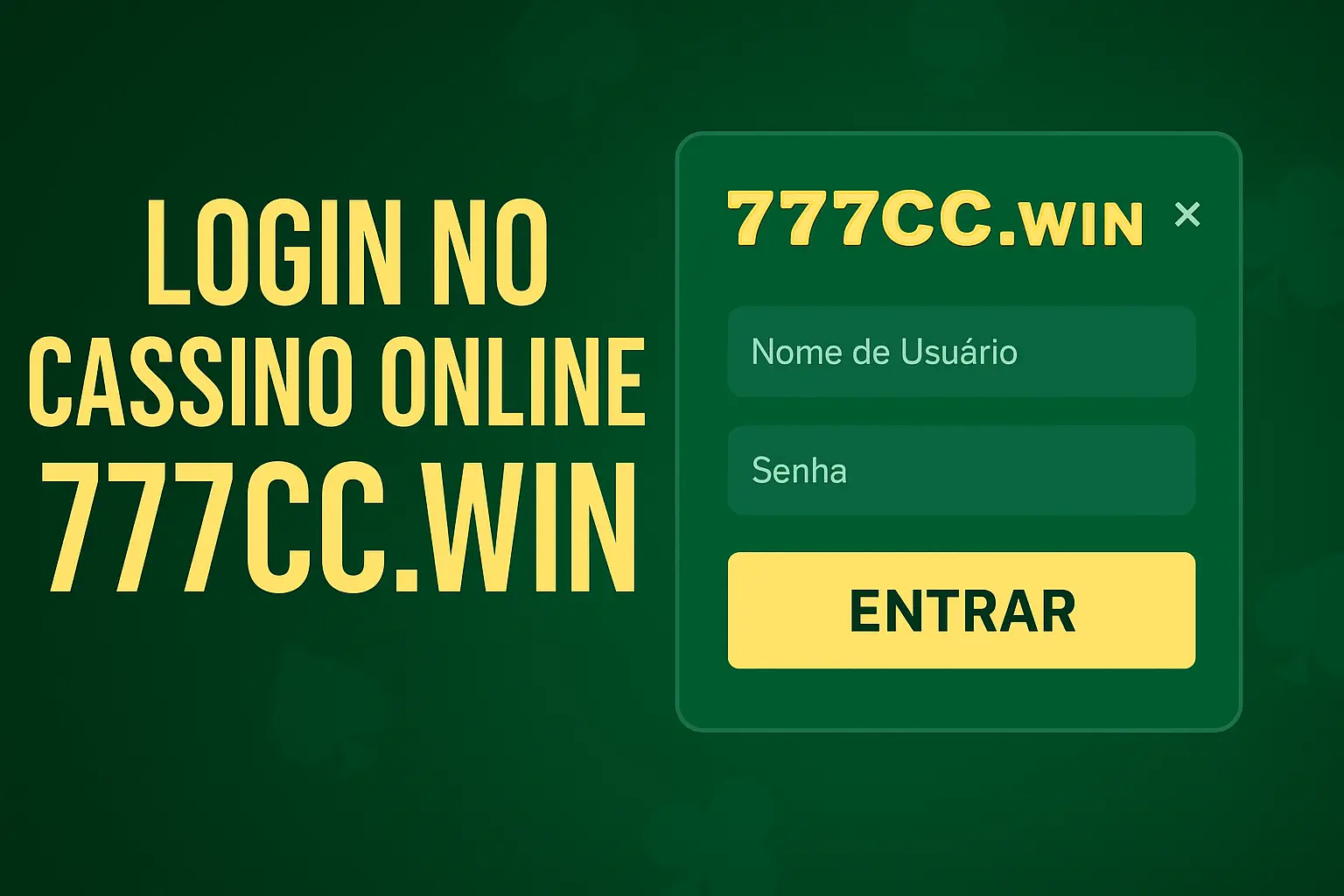 Não Perca tempo, o rRgistro na site 777CC.WIN