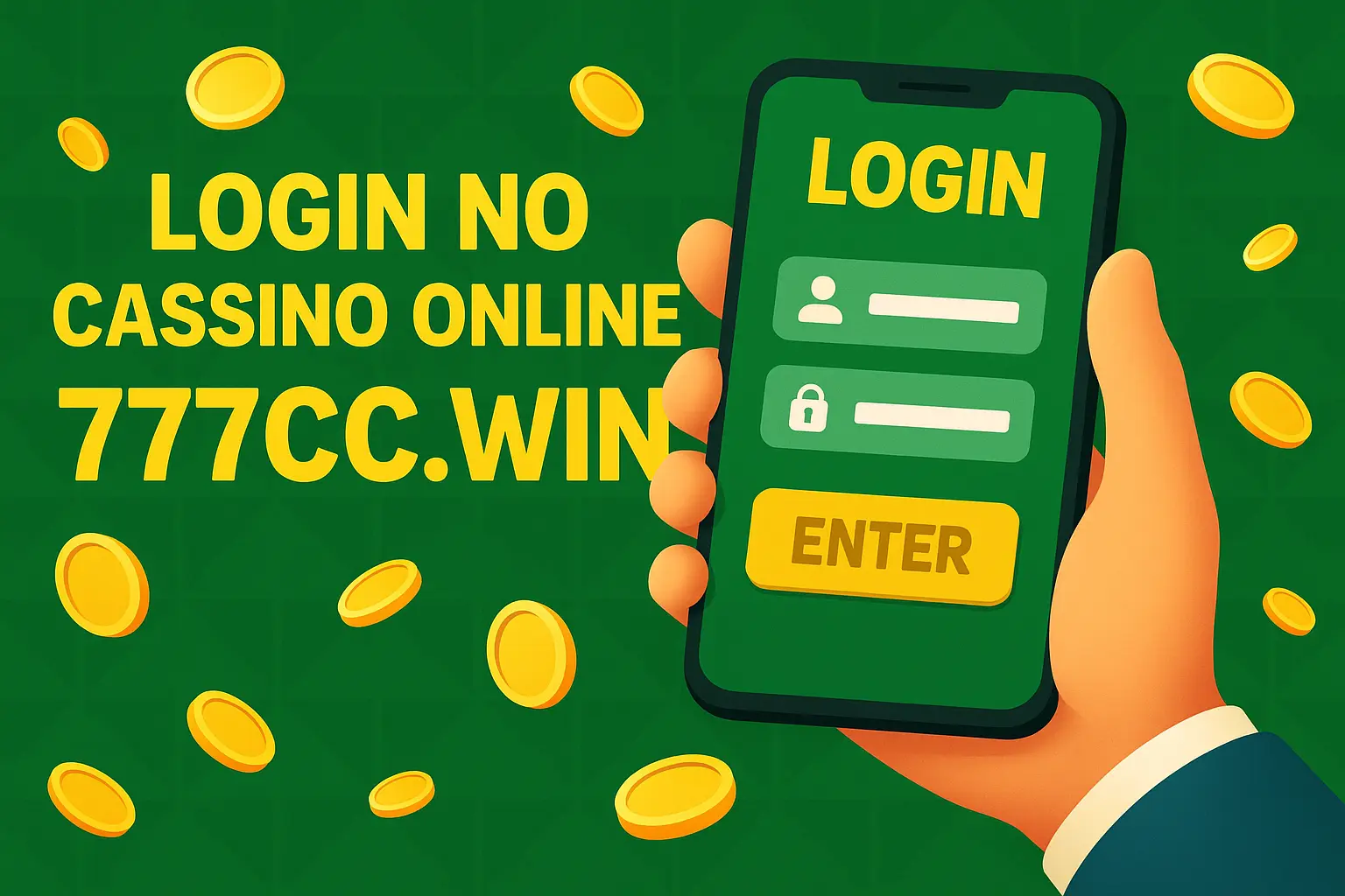 Criar uma nova Conta no plataforma 777CC.WIN